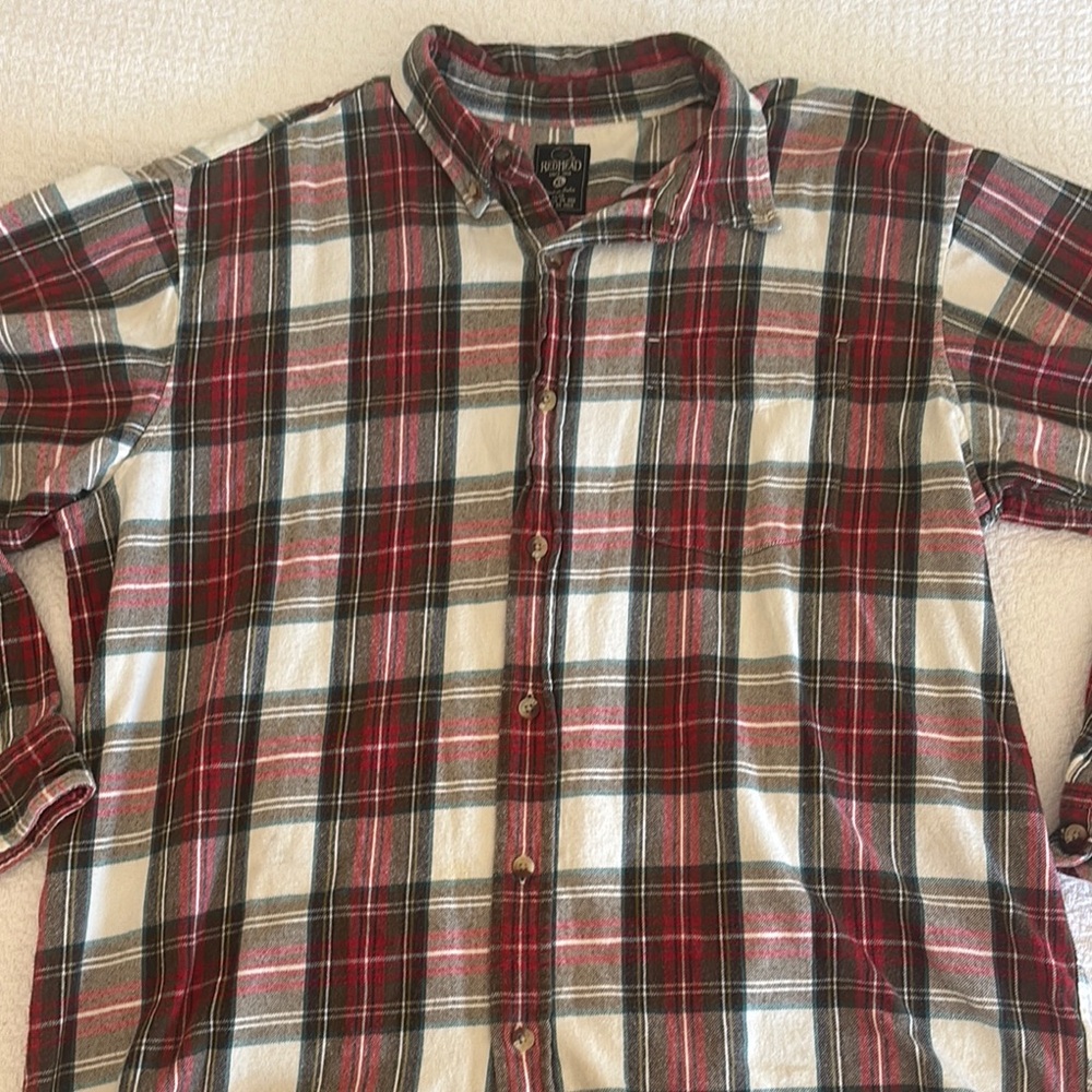 Super Soft REDHEAD Long Sleeve Flannel
Shirt - XL